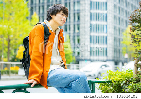 Young men's portrait 133614102