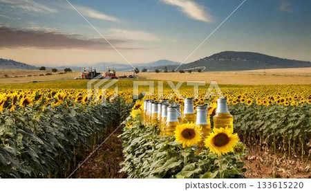 field of sunflowers field of sunflowers 133615220
