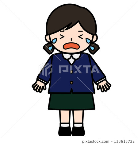 Crying girl Crying girl 133615722