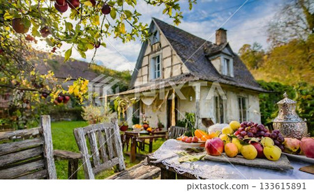 autumn harvest of apples autumn harvest of apples 133615891