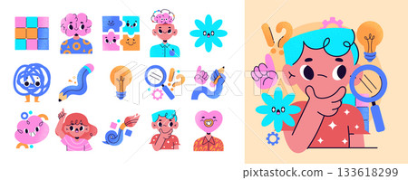 Playful Minds Infographic Playful Minds Infographic 133618299