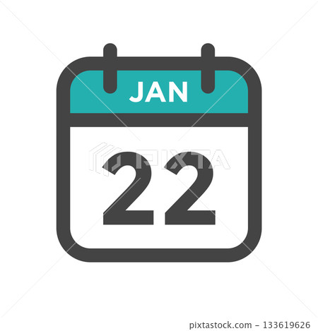 January 22 Calendar Day or Calender Date for Deadlines or Appointment January 22 Calendar Day or Calender Date for Deadlines or Appointment 133619626