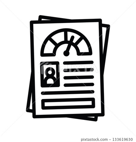Credit Rating or Score Icon with Credit Card Check - Good or Bad Credit Idea Credit Rating or Score Icon with Credit Card Check - Good or Bad Credit Idea 133619630