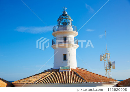 Cullera Lighthouse in Valencia of Spain 133620908