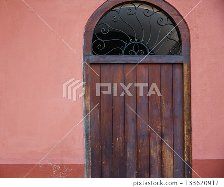 Valencia Barrio del Carmen door old town spain 133620912