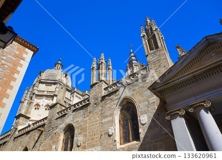 Toledo Cathedral in Castile La Mancha Spain 133620961