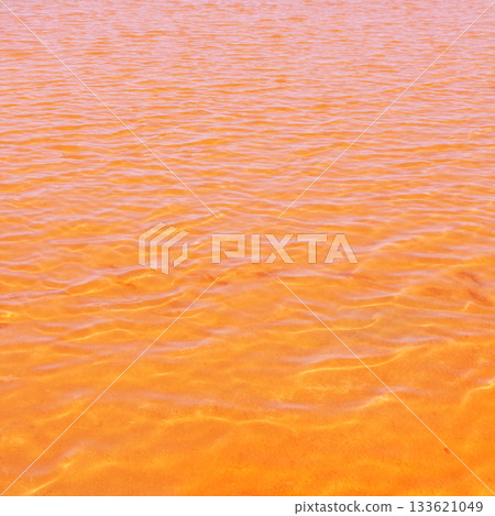 Formentera Ses Salines saltworks red water Formentera Ses Salines saltworks red water 133621049