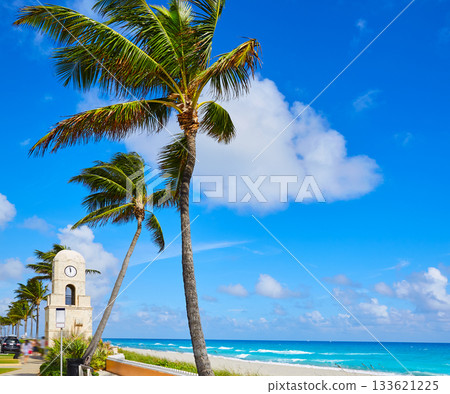 Palm Beach Worth Avenue clock tower Florida Palm Beach Worth Avenue clock tower Florida 133621225