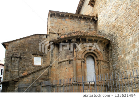 Jaca romanesque cathedral church Pyrenees spain Jaca romanesque cathedral church Pyrenees spain 133621494