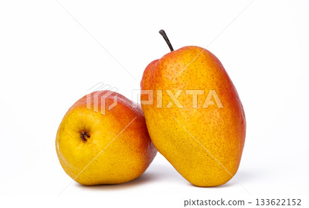 Beautiful ripe pear isolated 133622152