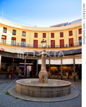 Plaza Redonda in Valencia downtown square 133622294