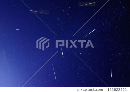 流星雨（合成圖） 133622331