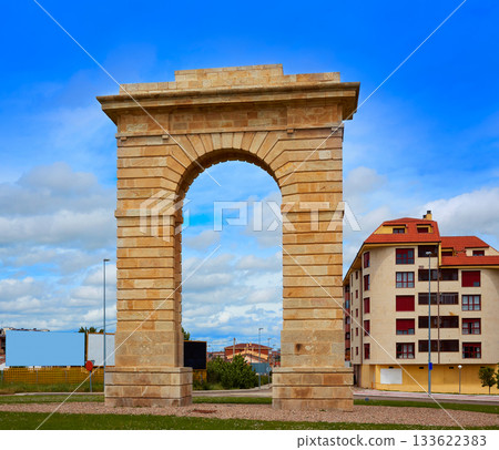 Zamora Puerta del Pescado fish door in Spain 133622383