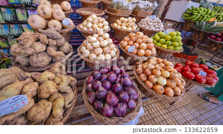 Farmers Market, Funchal, Portugal Farmers Market, Funchal, Portugal 133622859