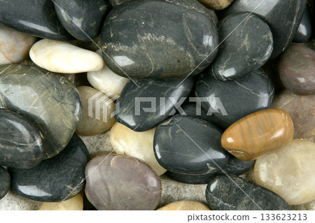 Rolling stones shiny texture pattern 133623213