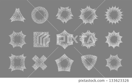 Sand Dot Grain Stippled Dotted Noise Elements Set. Dirty Dust Spray Splattered Vector. Grunge Sprinkle Dotwork Texture Gradient Stain Geometric Figures. Splash of White Dots y2k Design Spots Bundle Sand Dot Grain Stippled Dotted Noise Elements Set. Dirty Dust Spray Splattered Vector. Grunge Sprinkle Dotwork Texture Gradient Stain Geometric Figures. Splash of White Dots y2k Design Spots Bundle 133623326