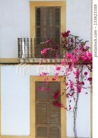 Ibiza Mediterranean island architecture houses Ibiza Mediterranean island architecture houses 133623389