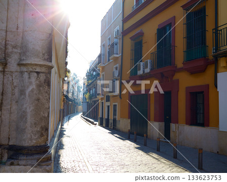 Seville la Macarena barrio street in Sevilla Seville la Macarena barrio street in Sevilla 133623753