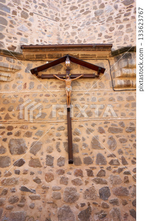 Mosque church Santo Tome in Toledo Spain 133623767