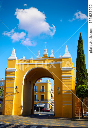 Seville Puerta de la Macarena Arch door Spain Seville Puerta de la Macarena Arch door Spain 133623912