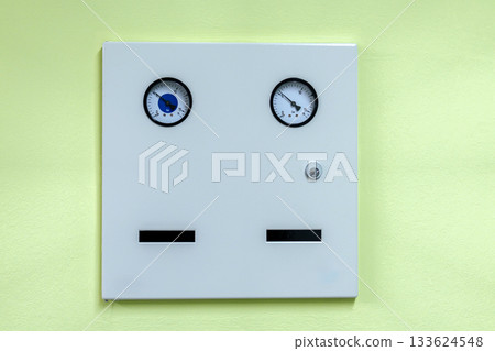 security system on the wall security system on the wall 133624548