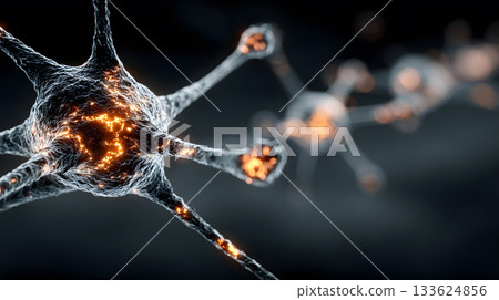 AI-inspired network background showing connections and nodes. AI-inspired network background showing connections and nodes. 133624856