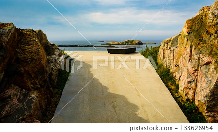 Seascape from Kleivodden rest area, Andoya Norway 133626954