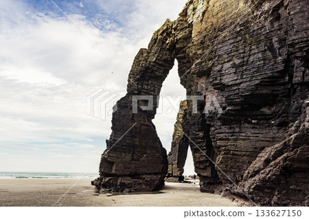 Beach of the Cathedrals, Galicia Spain. Place to visit. Beach of the Cathedrals, Galicia Spain. Place to visit. 133627150