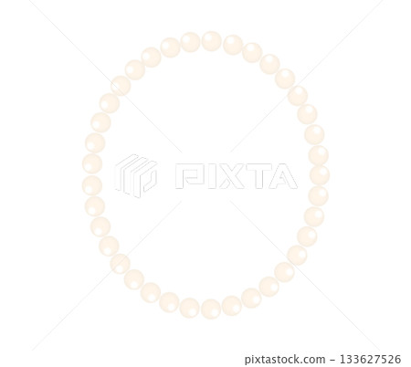 珍珠邊框背景材質裝飾框奢華優雅設計材質數位相框 133627526