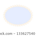 Pearl frame background material decorative frame luxury elegant design material digital frame 133627540