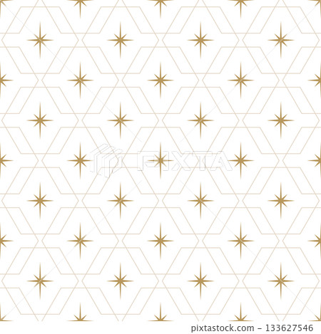 Little stars festive geometric seamless pattern. Neutral gold beige colors thin minimalist shapes wallpaper, gift wrap texture Little stars festive geometric seamless pattern. Neutral gold beige colors thin minimalist shapes wallpaper, gift wrap texture 133627546