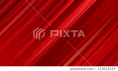 Soft red bg with dynamic satin waves. Dark interior room wall Soft red bg with dynamic satin waves. Dark interior room wall 133628314