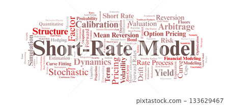 Short-Rate Model Word Cloud. Core Concepts In Interest Rate Modeling And Pricing 133629467