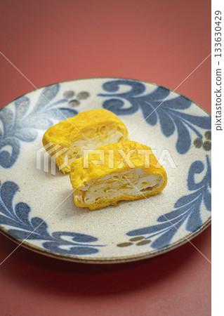 Delicious fried eggs on a plate Delicious fried eggs on a plate 133630429