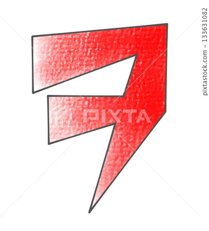 Triangular base design "Wo" analog style Triangular base design "Wo" analog style 133631082