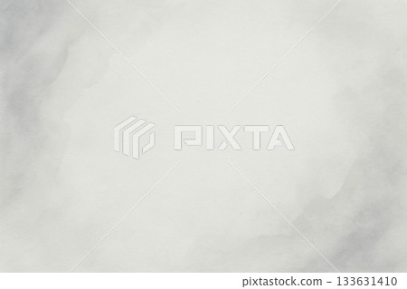 Light grey watercolor background with wide copy space 133631410