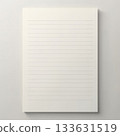 A clean white report pad 133631519