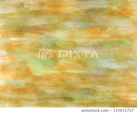 Watercolor-style texture background material (yellow and yellow-green) 133631727