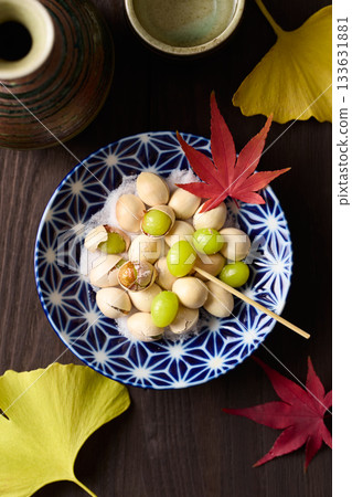 Salt roast ginkgo 133631881