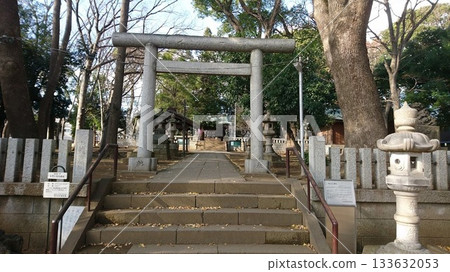 Hachiman Shrine, located in Himonya, Meguro Ward Hachiman Shrine, located in Himonya, Meguro Ward 133632053