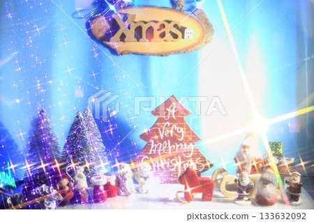 聖誕樹下的風景 133632092