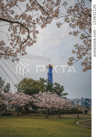 舞島污泥中心藍色脈衝 133632126