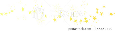 Sparkling stars decorative effect line material Sparkling stars decorative effect line material 133632440