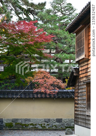 Kanazawa Nagamachi Samurai Residence Ruins in late autumn Kanazawa Nagamachi Samurai Residence Ruins in late autumn 133632487