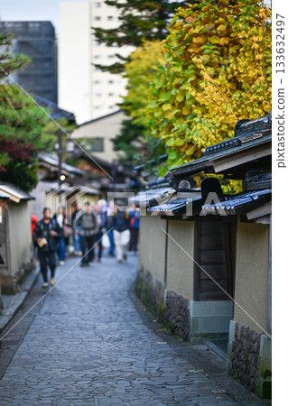Kanazawa Nagamachi Samurai Residence Ruins in late autumn Kanazawa Nagamachi Samurai Residence Ruins in late autumn 133632497