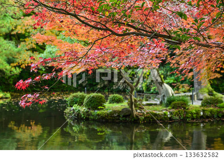 Late Autumn at Oyama Shrine 133632582