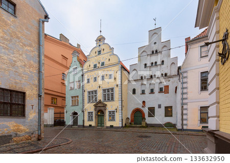Three Brothers Buildings in Riga, Latvia 133632950