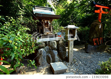 京都府，伏見稻荷大社，伏見神保神社，神石的降臨，京都市伏見區深草藪之內町，2022 年 2 月 133633098