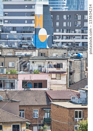 Albanian countryside landscape 133634254