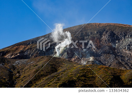 從福島縣淨土平眺望一齋峽山 133634362